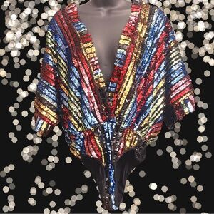 CLUB EXX SEQUIN Bawdy Suit